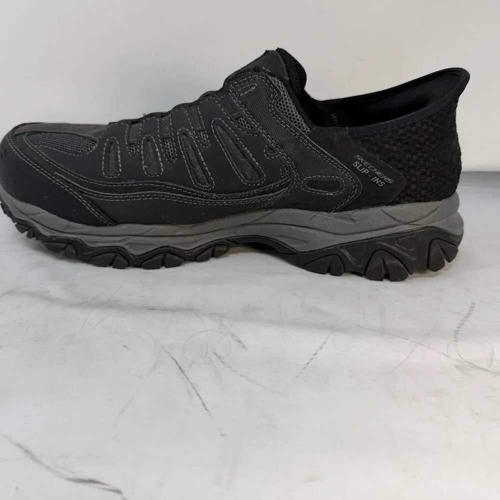 Skechers Slip-ins Cankton Faison Steel Toe Work Shoes Mens 10.5 Black 200211/BLK